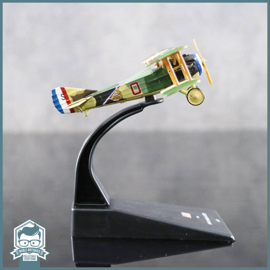 Die Cast Metal 1918 USA SPAD S.XIII Plane Scale 1:72 (Original Blister Packaged)