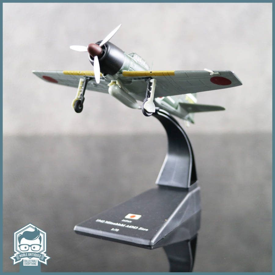 Die Cast Metal 1942 Japan Mitsubishi A6M3 Zero Plane Scale 1:72 (Original Blister Packaged)
