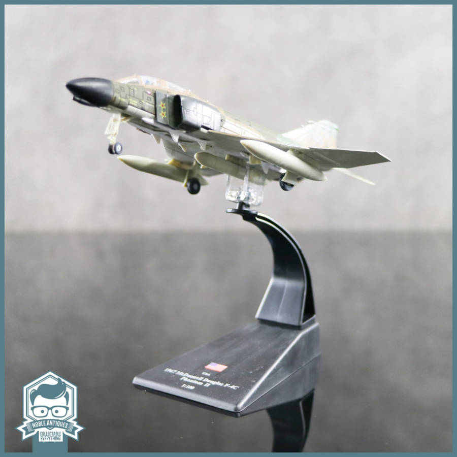 Die Cast Metal 1967 USA McDonnell Douglas F4-C Phantom Plane Scale 1:100 (Original Blister Packaged)