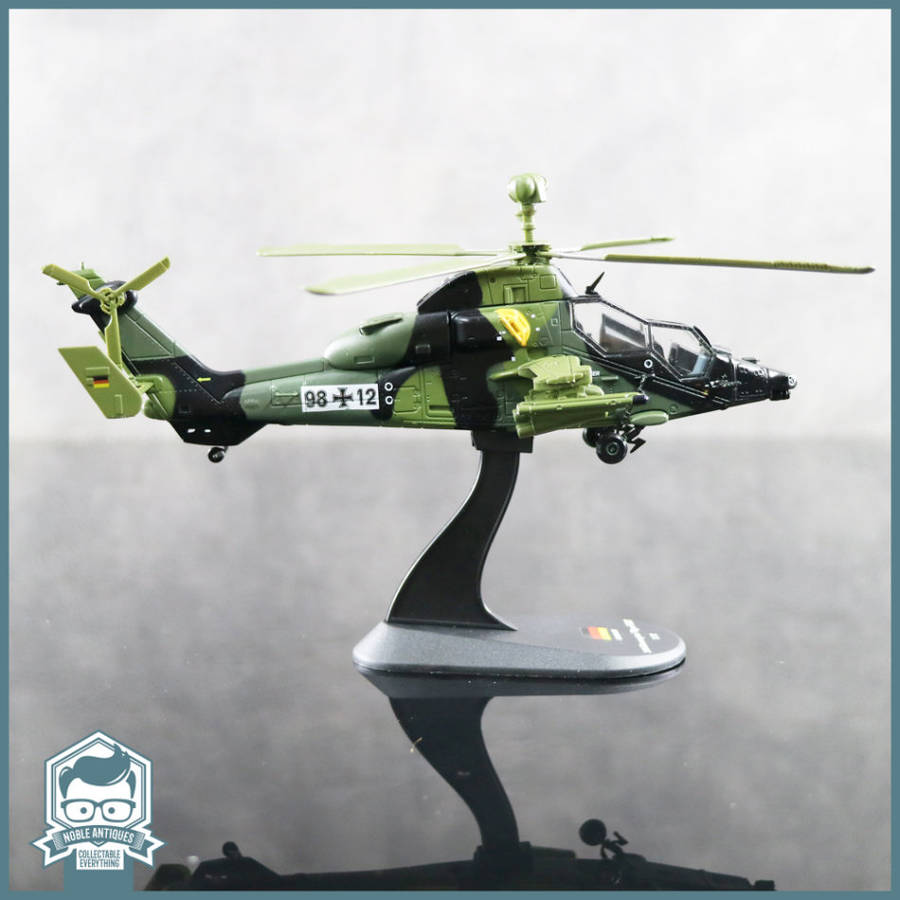 Die Cast Metal Germany Eurocopter Tiger UHT Helicopter Scale 1:72 (Original Blister Packaged)