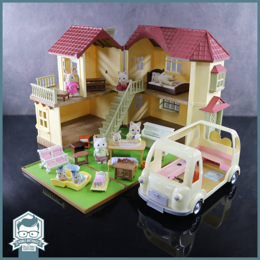 Massive Sulvanian Family Doll House, Ice Cream Truck and Figurine Collection!!!