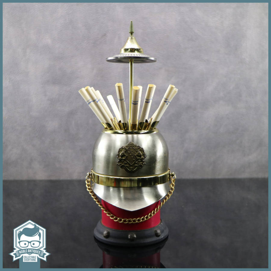 RARE!!! Original Military Helmet Cigarette Dispenser!!!!