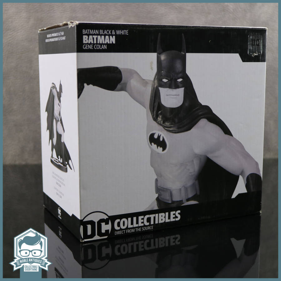 Original Limited Edition Boxed Cold Cast Black And White Batman by Gene Colan 0122/5000 !!!
