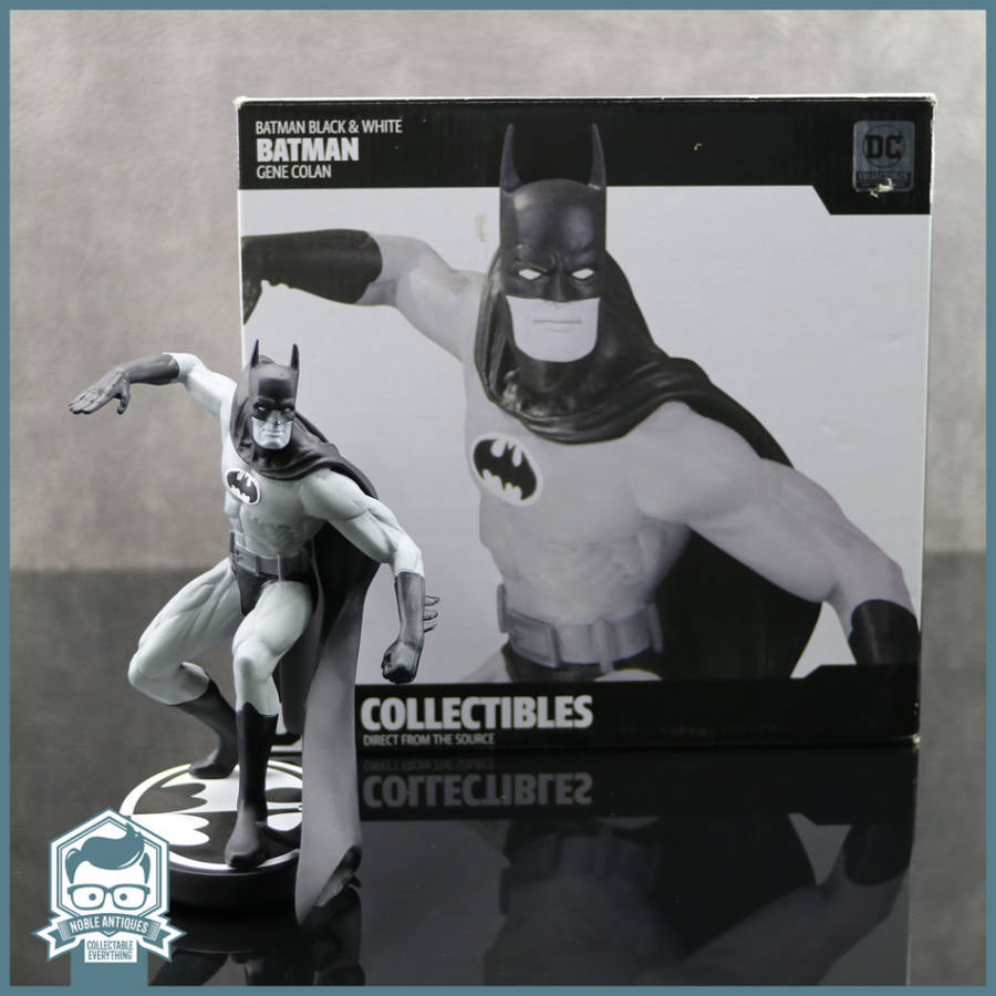 Original Limited Edition Boxed Cold Cast Black And White Batman by Gene Colan 0122/5000 !!!