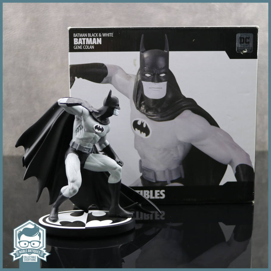 Original Limited Edition Boxed Cold Cast Black And White Batman by Gene Colan 0122/5000 !!!