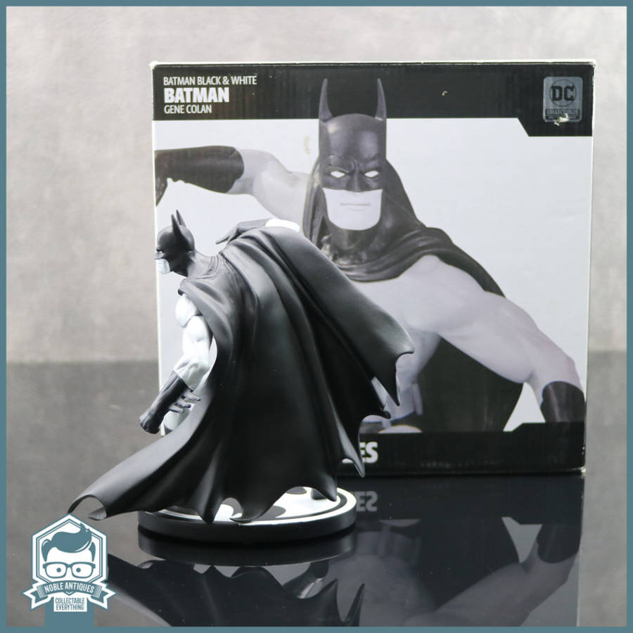 Original Limited Edition Boxed Cold Cast Black And White Batman by Gene Colan 0122/5000 !!!