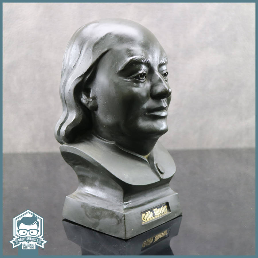 Large Cast Rubber Oude Meester Advertising Bust!!!
