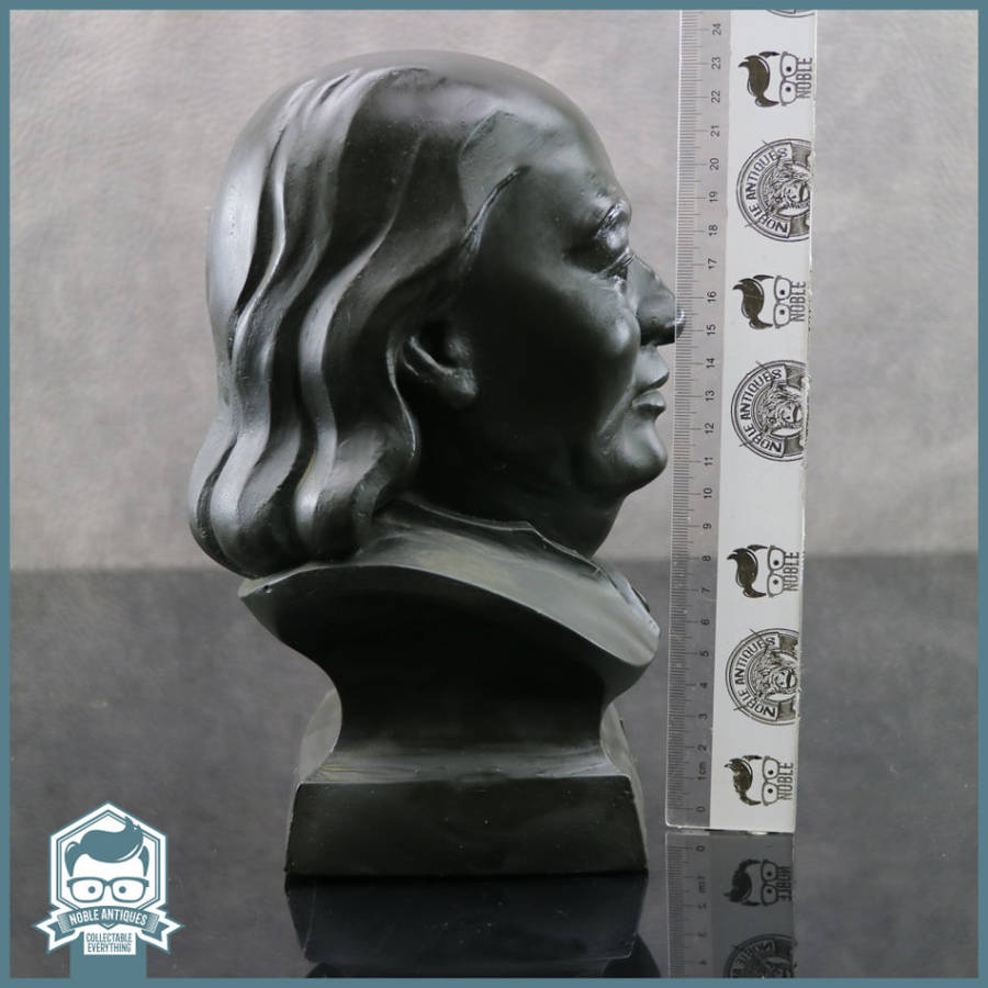 Large Cast Rubber Oude Meester Advertising Bust!!!