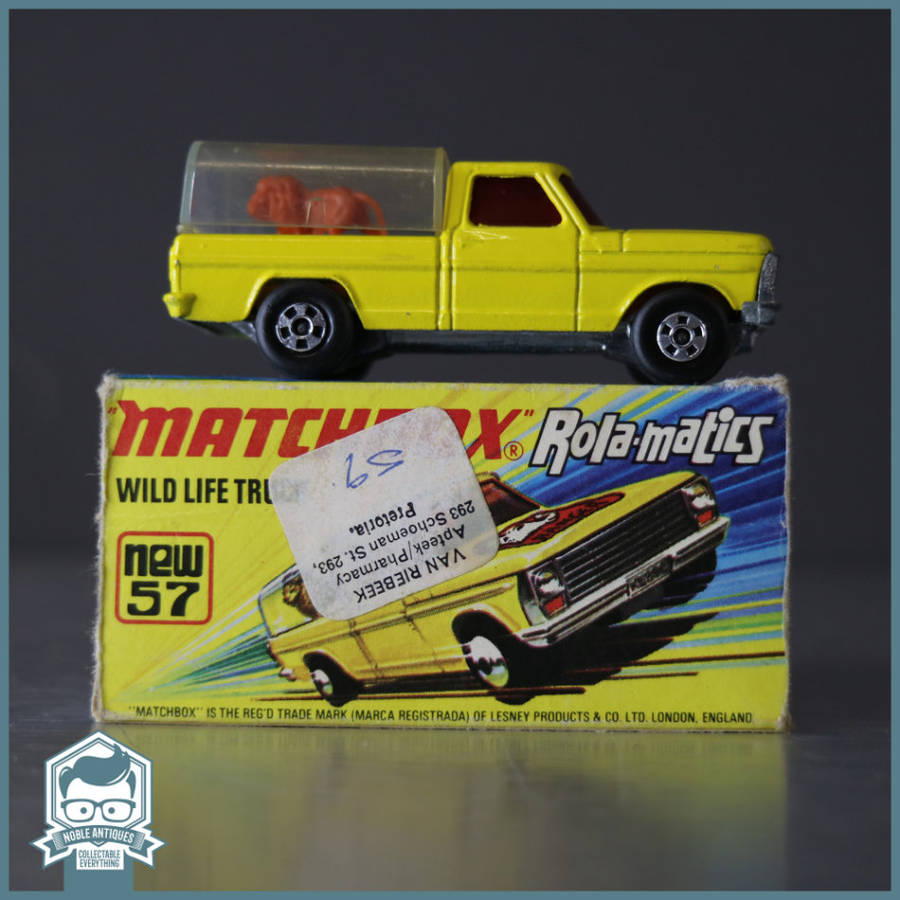 RARE!!! Boxed 1970's Matchbox/Lesney Superfast Nr57 Wild Life Truck!!!