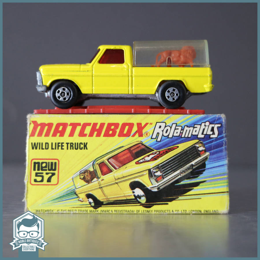 RARE!!! Boxed 1970's Matchbox/Lesney Superfast Nr57 Wild Life Truck!!!