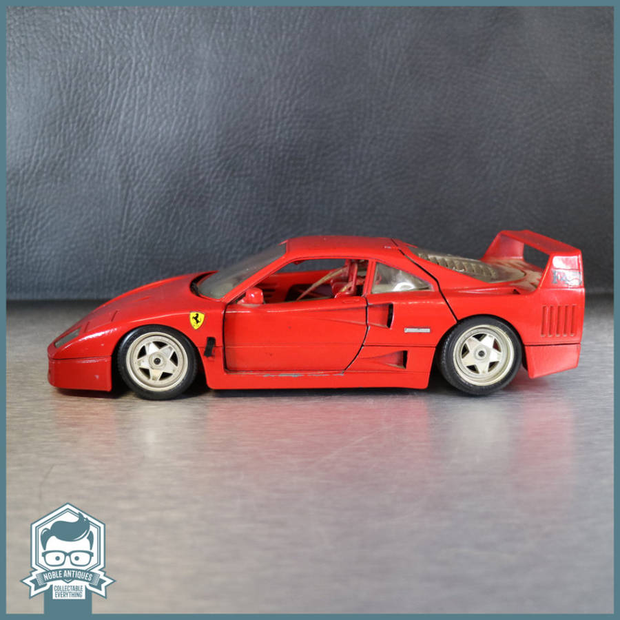 Highly Detailed 1987 Die Cast Metal Bburago Ferrari F40 Scale 1:18!!!