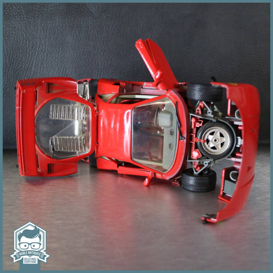 Highly Detailed 1987 Die Cast Metal Bburago Ferrari F40 Scale 1:18!!!