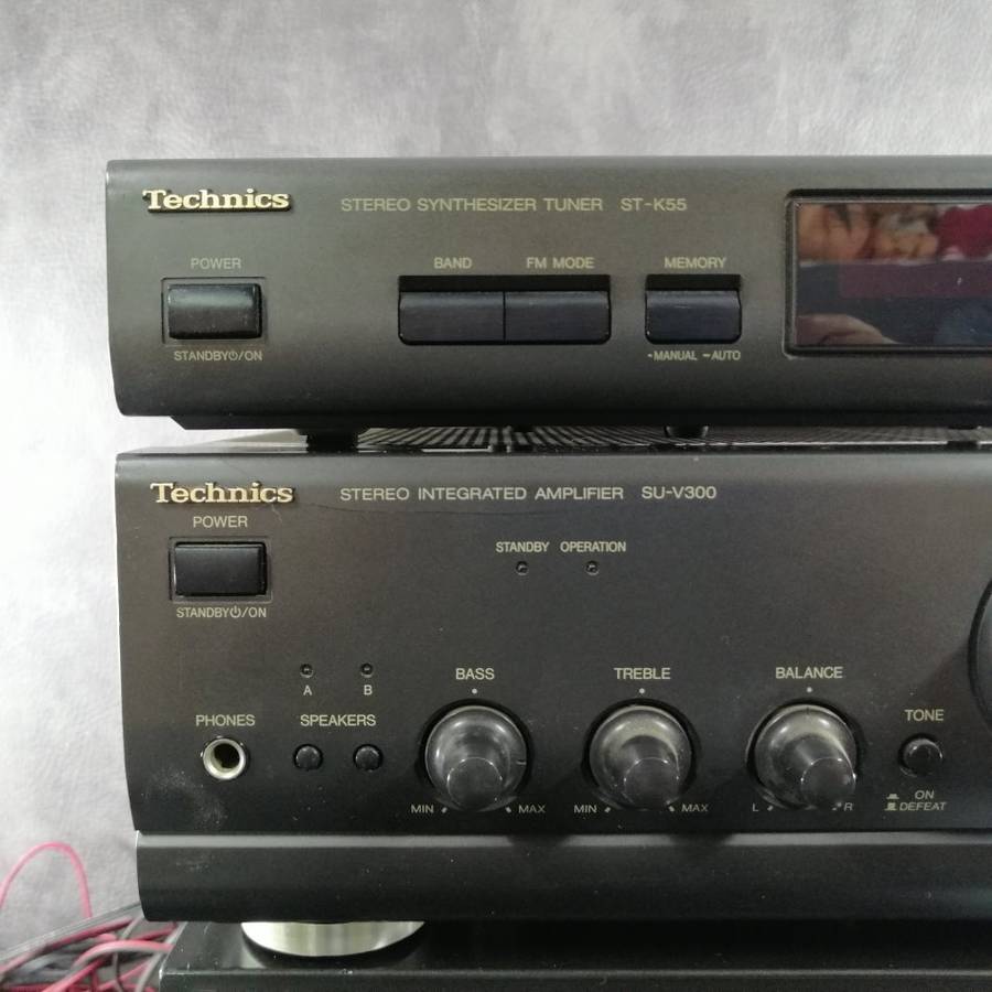 LARGE Original Working Technics Hi-Fi System!!! Very Good Condition!!!