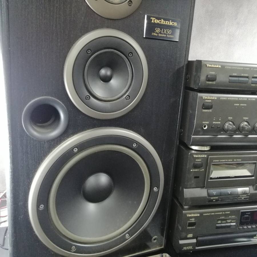 LARGE Original Working Technics Hi-Fi System!!! Very Good Condition!!!