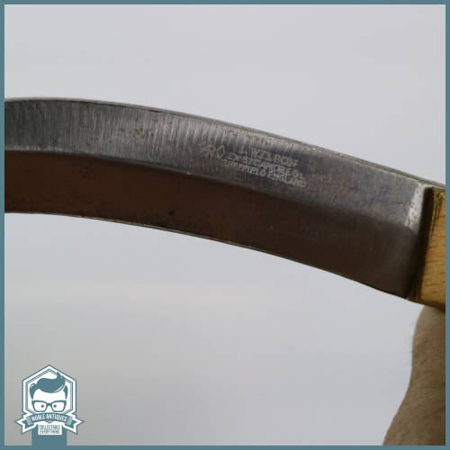 Original WWII I Wilson Sheffield Release Knife (RAF Parachute release knife and Leather Sheath)