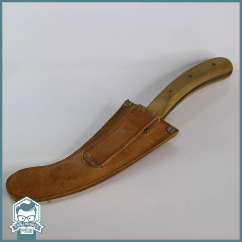 Original WWII I Wilson Sheffield Release Knife (RAF Parachute release knife and Leather Sheath)