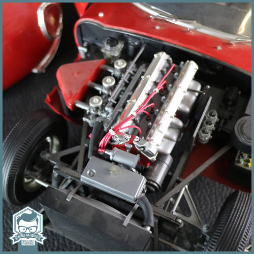 SUPER RARE!!! Large 600mm 1964 Monogram Jaguar E-Type Die Cast Hard Plastic Model!!! Scale 1:8!!!