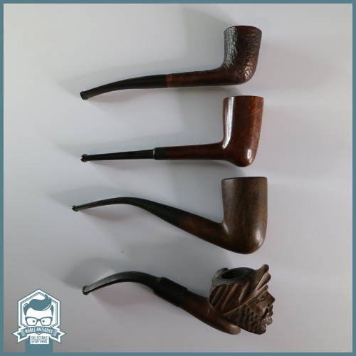 Original Hand Crafted Real Briar Pipe Collection!!! Fantastic Condition!!!