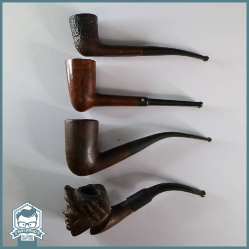 Original Hand Crafted Real Briar Pipe Collection!!! Fantastic Condition!!!