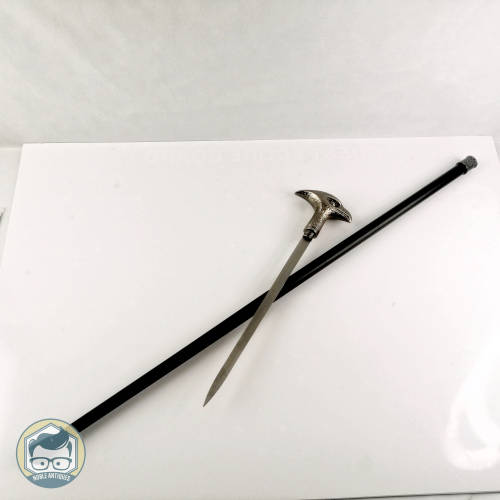 Detailed Metal Eagle Head Handle With Retractable Sword Walking Stick!!! Like New!!!