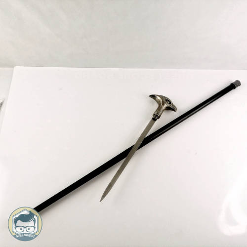 Detailed Metal Eagle Head Handle With Retractable Sword Walking Stick!!! Like New!!!