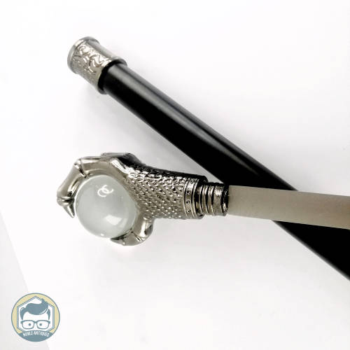 Detailed Metal Eagle Claw and Glass Ball Handle With Retractable Sword Walking Stick!!! Like New!!!