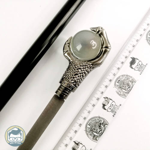 Detailed Metal Eagle Claw and Glass Ball Handle With Retractable Sword Walking Stick!!! Like New!!!