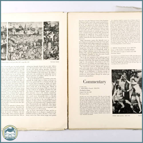 Large Original 1950`s Abrams Art book - Great Paintings Of The Nude With Color Plates!!!