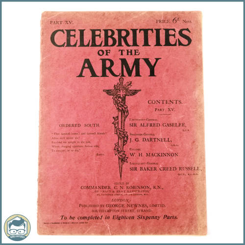 RARE!!! 1900 Celebrities of the War Part XV