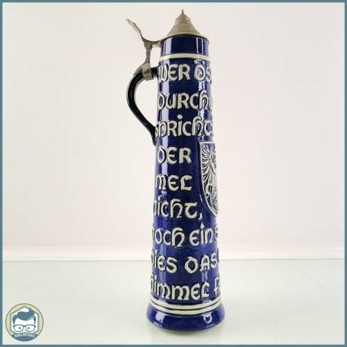 Large Vintage 1979 German Beer Stein, Excellent Condition!!! 310mm Tall!!!