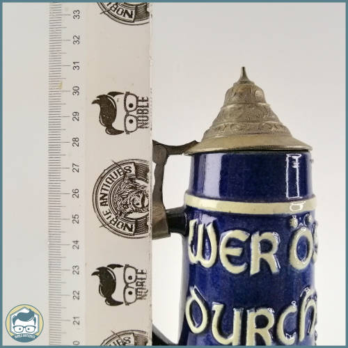 Large Vintage 1979 German Beer Stein, Excellent Condition!!! 310mm Tall!!!