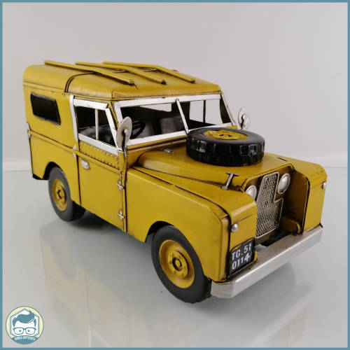 Large Land Rover 1 Pressed Metal Tin Display Car!!!