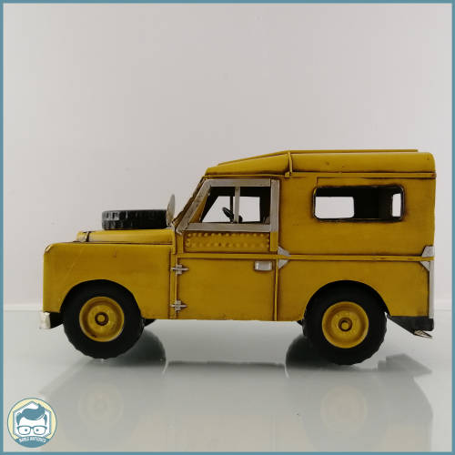 Large Land Rover 1 Pressed Metal Tin Display Car!!!