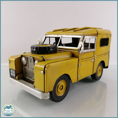 Large Land Rover 1 Pressed Metal Tin Display Car!!!