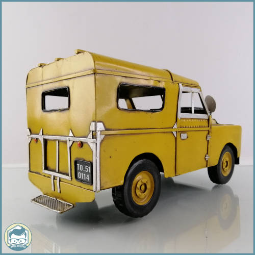 Large Land Rover 1 Pressed Metal Tin Display Car!!!