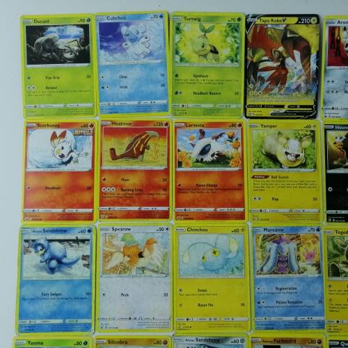 COLOSSAL Pokemon Card Collection- Includes Tins and 4 Foils!!! Bid For All!!!