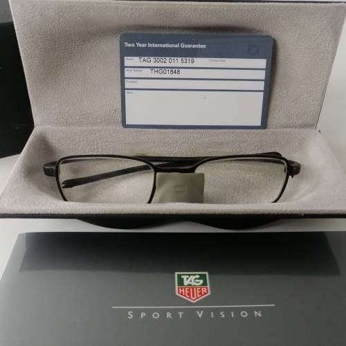 Original Boxed TAG Heuer Spectacle Frames - Fantastic Condition!!!