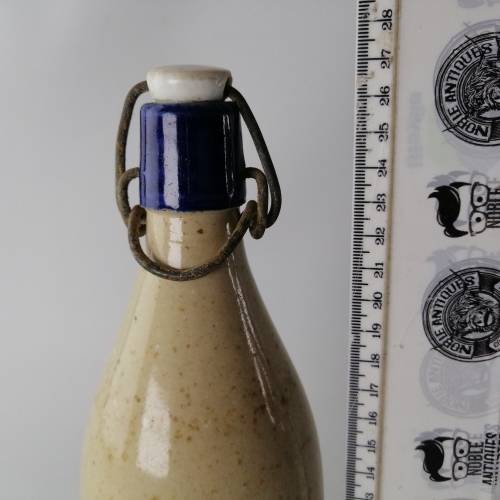 Large Original Glazed P. Sullivan Beaconsfield Herb Beer Stoneware Bottle!!!