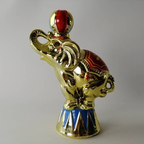 Highly Decorative Glazed Circus Decanter!!!