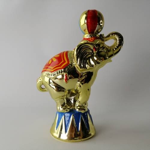 Highly Decorative Glazed Circus Decanter!!!