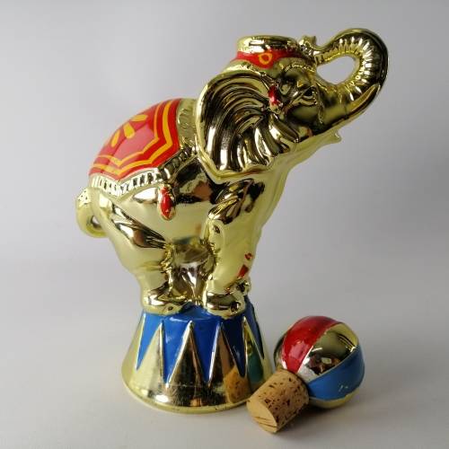 Highly Decorative Glazed Circus Decanter!!!