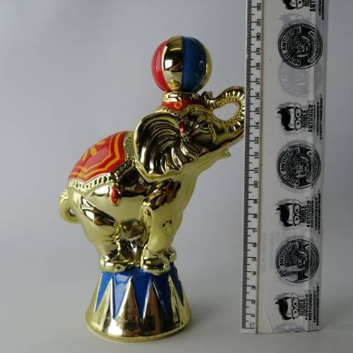 Highly Decorative Glazed Circus Decanter!!!