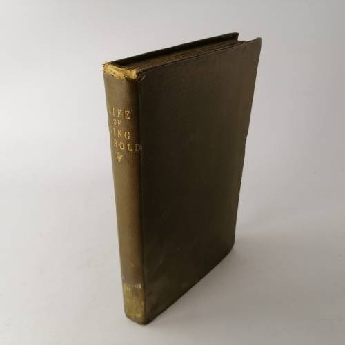 Foil on Cloth Covered 1885 Romance Of The Life Of King Harald Of England!!!