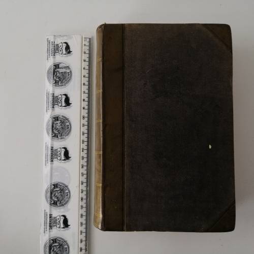 Foil on Leather Covered 1853 Discussions On Philosophy and Literature!!!