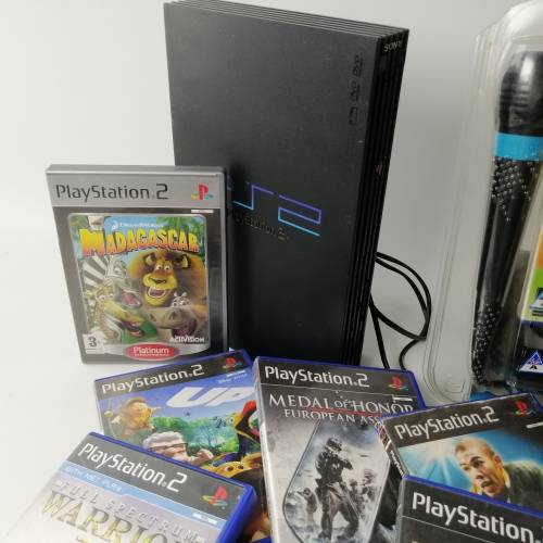 Complete PS2 Console System with Games!!! All Included!!! Ready To Play!!!