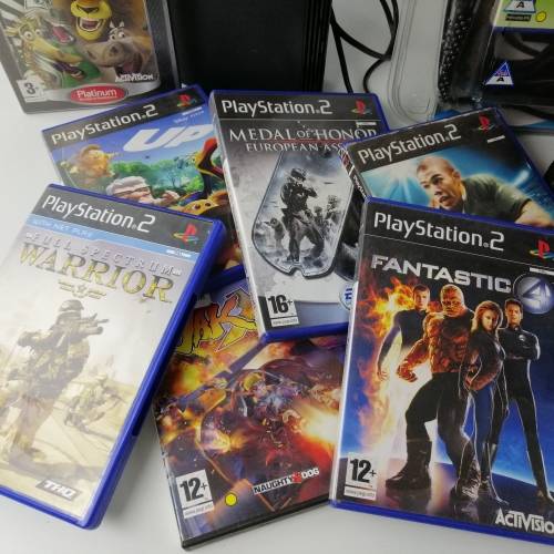 Complete PS2 Console System with Games!!! All Included!!! Ready To Play!!!