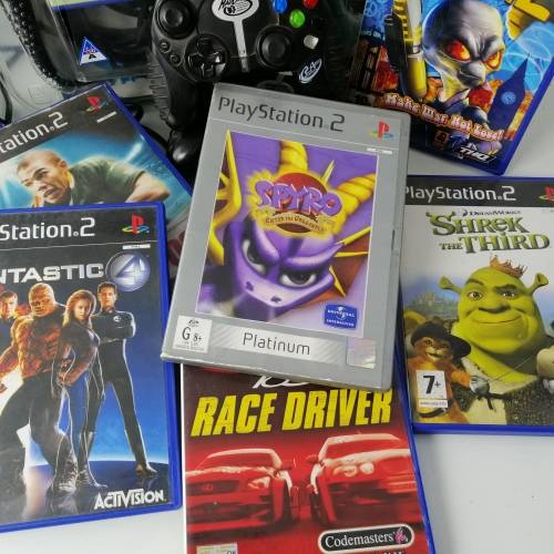 Complete PS2 Console System with Games!!! All Included!!! Ready To Play!!!