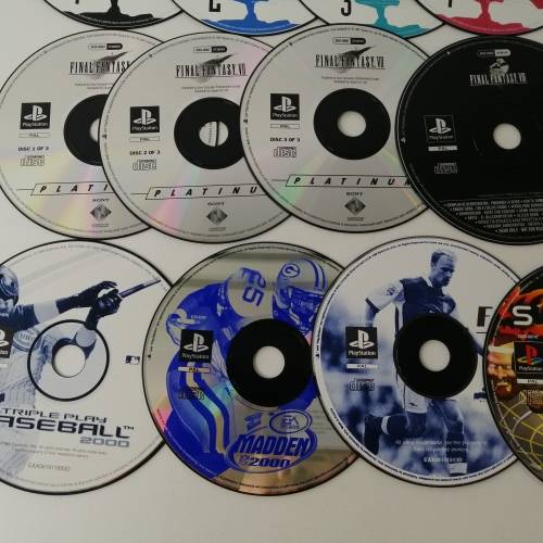Original PS1 Game Collection, No Cases, Bid For All Games!!!