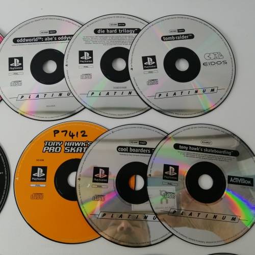 Original PS1 Game Collection, No Cases, Bid For All Games!!!
