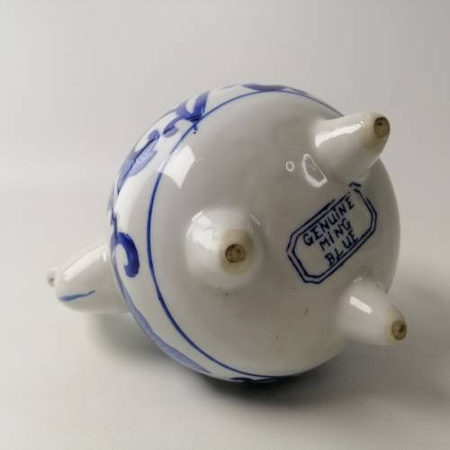 Ming Blue and White Tea Pot!!! No Cracks Or Chips!!!